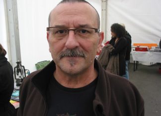 Pierre Hanot, chanteur, Ècrivain. Mai 2012.