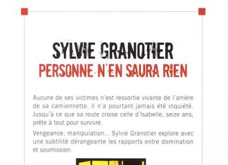 personne n en saura rien - Sylvie GRANOTIER
