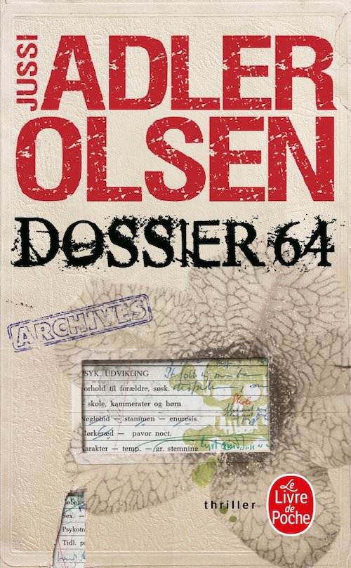 Jussi ADLER-OLSEN - departement V - Tome 4 - Dossier 64