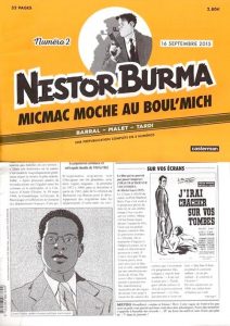 Nestor BURMA - journal - Micmac moche au Boul Mich