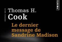 Thomas H. COOK - Le dernier message de Sandrine Madison