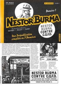 Nestor BURMA - journal - Nestor Burma contre C.Q.F.D.-1