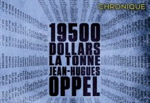 Jean-Hugues OPPEL - 19 500 dollars tonne