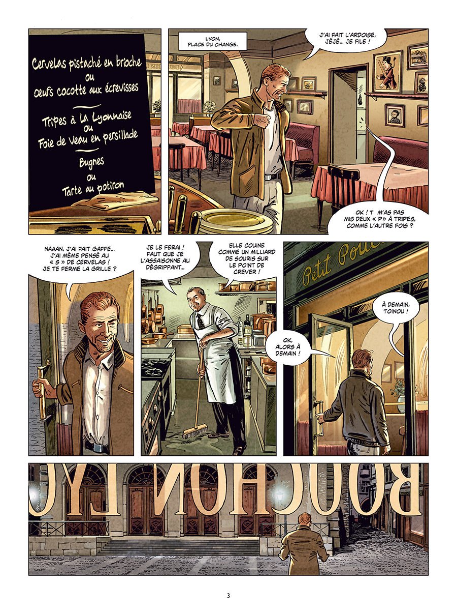 RAVEN, CHETVILLE et Antoine QUARESMA - Crime gourmand - petit meurtres etouffee en BD