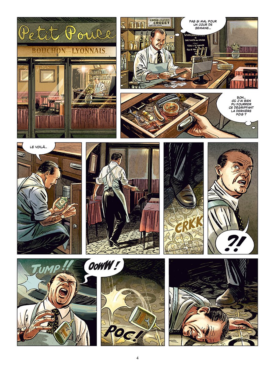 RAVEN, CHETVILLE et Antoine QUARESMA - Crime gourmand - petit meurtres etouffee en BD