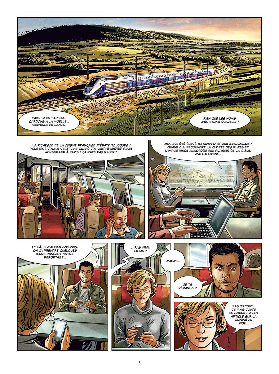 RAVEN, CHETVILLE et Antoine QUARESMA - Crime gourmand - petit meurtres etouffee en BD