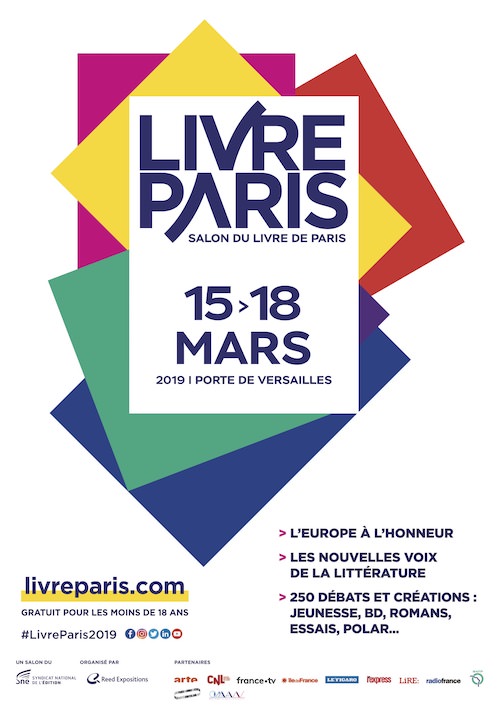 LIVRE PARIS affiche 2019