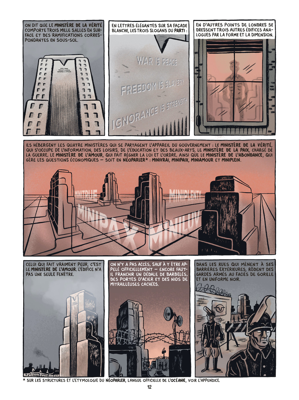 George ORWELL Fido NESTI - 1984 le roman graphique-pl1 George ORWELL et Fido NESTI : 1984, le roman graphique