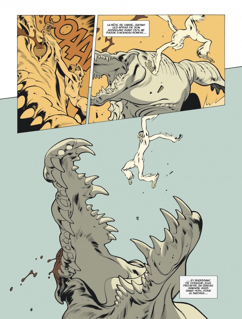 Fabien Vehlmann et Roger : Le Dieu-Fauve
