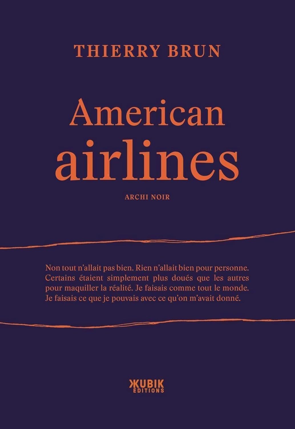 Thierry Brun : American Airlines